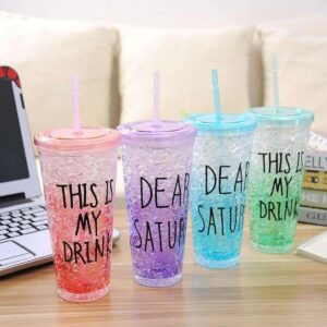 Water pot With Straw/Water pot /Glass/Water Glass with Straw