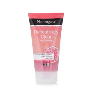 The Neutrogena Refreshing Clear Daily Exfoliation Face Wash- 150ml